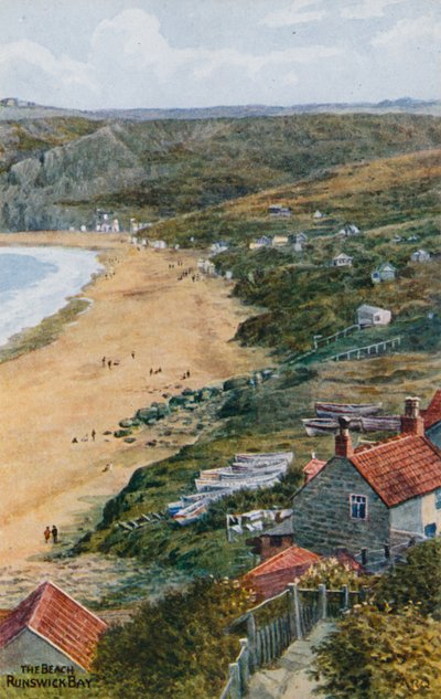 Der Strand, Runswick Bay von Alfred Robert Quinton